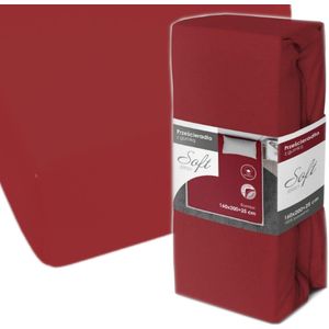 Jersey Katoenen Hoeslaken 160x200 cm - Zacht & overdreven