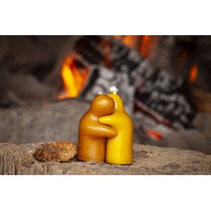 cailleagh's bijenwaskaars ,knuffelsetje