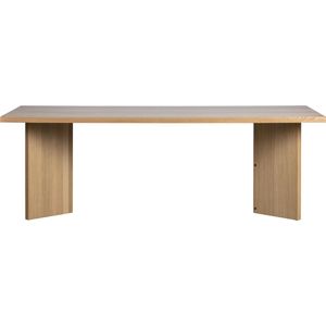 vtwonen Angle Eettafel - Eiken - Naturel - 75x220x90