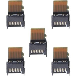 xiwai 5 kaarten micro-SD-TF-kaart met verlengstuk, PCBA-lecteur voor spraaktelefonie, gps-téléphone