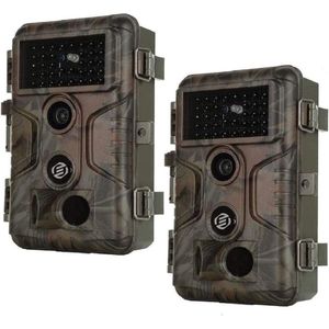 Equivera Wildcamera - Wildcamera met Nachtzicht - Wildcamera's - Wildcamera met Nachtzicht en Wifi - Wildlife Camera's - Wild Camera - Buitencamera met Nachtzicht - Wildcamera voor Buiten - Wildcamera met Sensor