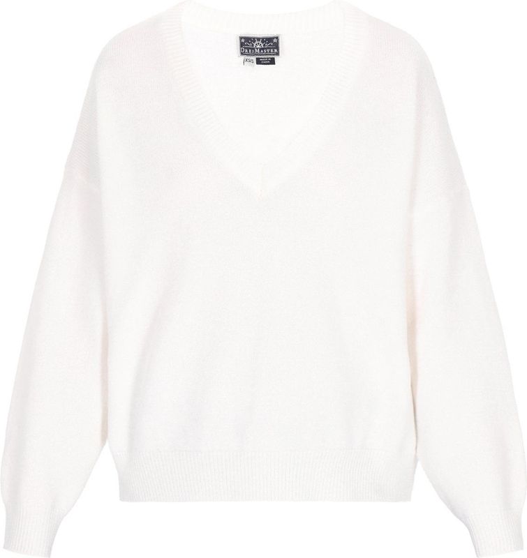 DreiMaster - Maritim - Gebreide Trui - Relaxed-fit - V-hals