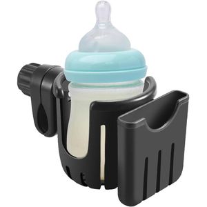 1 stuks waterbekerhouder voor kinderwagen - universele bekerhouder voor fietsaccessoires - multifunctionele waterfleshouder geschikt voor kinderwagens, fietsen en rolstoelen