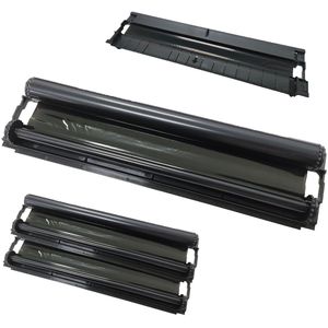 thermisch transferlint - Zenwire - TP-810T - Ribbon - Label Tape - 2 stuks Compatible Zenwire - Zwart op wit - Printerlint