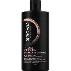 SYOSS - Keratin - Shampoo - Langdurige Styling - 440ml - 1 stuk