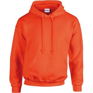 Gildan - Heavy Blend Adult Full Zip Hooded Sweat - Oranje - XL