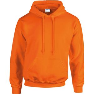 Gildan Heavy Blend™ Adult Hooded Sweatshirt GI18500 - Safety Orange - XL