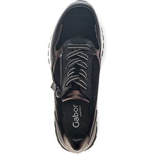 GABOR - Sneakers - Grijs / Zwart - Laag