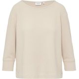 comma - Sweatshirt - U-boot Halslijn - 3/4 Mouwen
