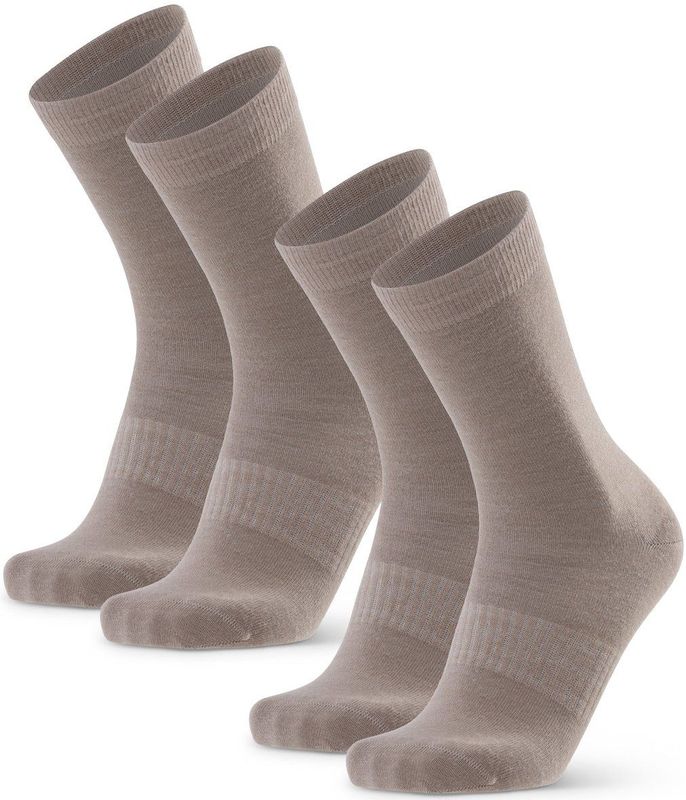 DANISH ENDURANCE - Merinowol Wandelsokken - Zand - Thermisch - Ademend