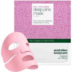 Vitamine B12 Collageenmasker voor droge en vermoeide huid — Vitamine B12 Collageenmasker voor droge huid. Met B12, niacinamide, peptiden, collageen en hyaluronzuur voor hydratatie en glans.