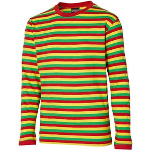 Carnavalstrui - Gestreept - Kinder T-shirt - Lange Mouwen