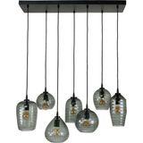 Davidi Design Hexa Hanglamp 7L Mix Smoke Grijs