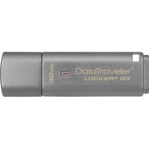 Kingston Technology DataTraveler Locker+ G3 32GB USB flash drive USB Type-A 3.2 Gen 1 (3.1 Gen 1) Zilver
