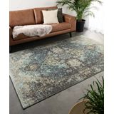 Vintage vloerkleed - Fade No.2 groen 230x330 cm