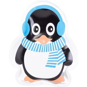 Handwarmer - Herbruikbaar - Pinguins - Blauw - Voordeelset 4 Stuks !!
