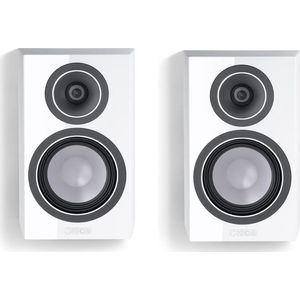 Canton Vento 10 – Passieve Onwall Speakers – Compacte Wandluidsprekers – HiFi – Pianolak Wit (per paar – 2 stuks)