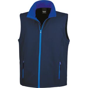 Bodywarmer Heren M Result Mouwloos Navy / Royal 100% Polyester