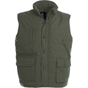 B&C Bodywarmer Explorer CGEX - Green Olive - M