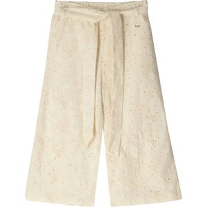 Embroiderly culotte wide leg white Madden | Baje Studio 134-140