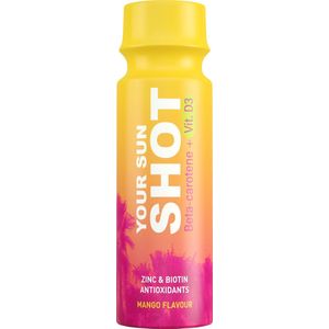 Your Sun SHOT - Mango - Sunshot - Tanshot - Gezondheidsdrank - 80ml