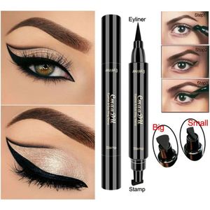 2 in 1 Eyeliner - Eyeliner met wing Stempel - Eyeliner - Eye potlood Stempel - Wing Stamp - Eyeliner Tool - LOUZIR