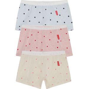 Claesen's - Boxershort 3-Pack Dots/Hearts - Maat: 92-98