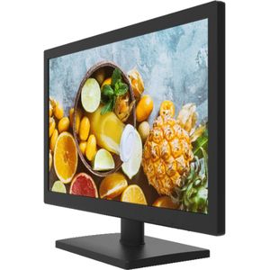 Hikvision DS-D5019QE-B – 18.5"" HD LED Monitor – HDMI/VGA – 24/7 Gebruik – VESA 75×75