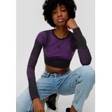 Longsleeve - Color-Blocking - Jersey - Ronde Hals - Lange Mouw