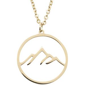 Mountain Necklace Gouden Filigreen Oorsieraden voor Dames