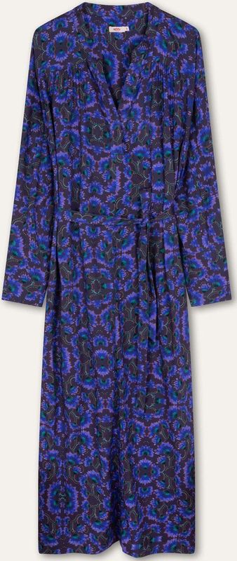 Oilily - Deeply long sleeves dress - Blauw - 42