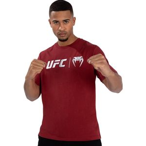 UFC Venum Classic T-Shirt Rood Wit - M