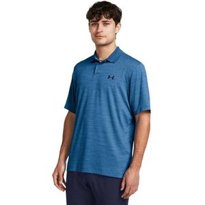 Under Armour Golf Performance 3.0 Korte Mouw Poloshirt Blauw S / Regular Man