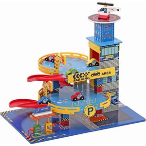 Mentari Parkeer Garage Blauw