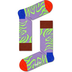 Happy Socks unisex sokken tiger rave multi