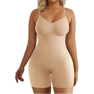 Bodysuit voor vrouwen , buikcontrole shapewear, noodloze corset voor een platte buik en slanke taille.
