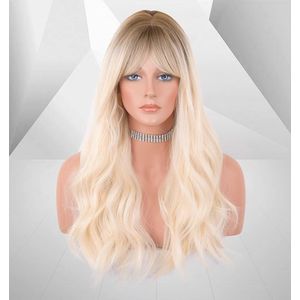 Vrouwen Natuurlijke Kijken Synthetische Pruiken - Women's Wigs--12,7 x 2,54 x 20,32 cm; 280 gram