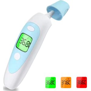 BDM CARE - Infrarood Thermometer - Contactloze Koortsthermometer - Geschikt voor Oor en Voorhoofd