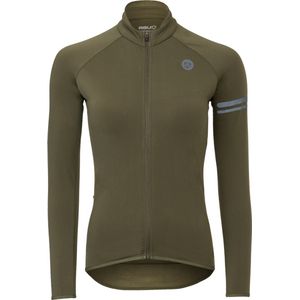 AGU Thermo Fietsshirt Lange Mouwen Essential Dames - Army Green - S