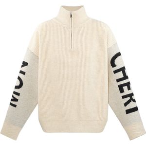 Mon cheri trui - nieuwe collectie - herfst/winter - dames - offwhite - maat S/M
