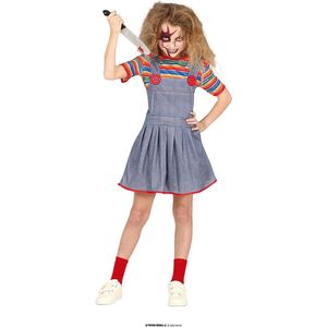 Fiestas Guirca - Rag Doll meisje (5-6 jaar) - Halloween Kostuum voor kinderen - Halloween - Halloween kostuum meisjes