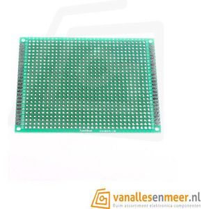 Prototyping board 7x9cm (31x26gaats) PCB dubbelzijdig