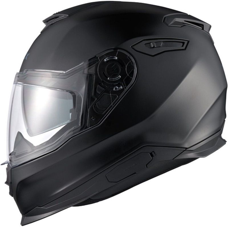 Y.100 - Open Face Helm - Zwart - Polyfusion Shell - Ventilatie