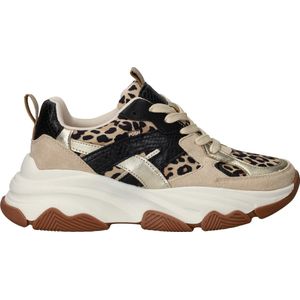 POSH by Poelman Sneakers - Dames - Beige - Maat:37
