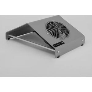 Ülka Basic (grijs) - stofafzuiger met zak voor nagelstudio – krachtige en ergonomische stofcollector voor manicure en pedicure professionele nagelstudio stofafzuiging apparatuur voor nagelstyliste