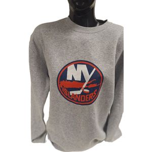 NEW YORK YLANDERS- CREWNECK-GREY-2XL