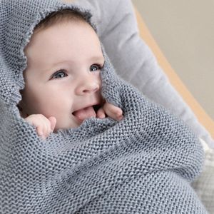 ILADO - Baby Cocoon/Cocon 0-6 maanden - Grijsblauw