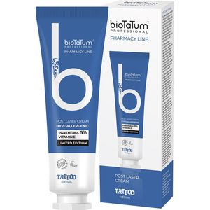 BioTatum - Post Laser Cream 20ml (Tattoo Edition) | Vegan Tattoo Verzorging | Tatoeage Nazorg Zalf | Bescherming Nieuwe Tattoo | Balsem | Crème | Verzorgingsspray | Tatoeage Boter | Verdoving | Verdovend | PMU | Beauty | Desinfectie | Biologische