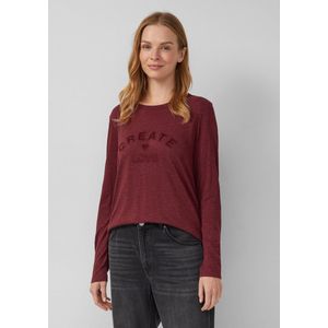 s.Oliver - T-Shirt - Gemêleerd - Lange Mouwen