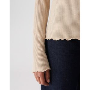 Opus - Top - Bruin - Lange Mouw - 10461813467100